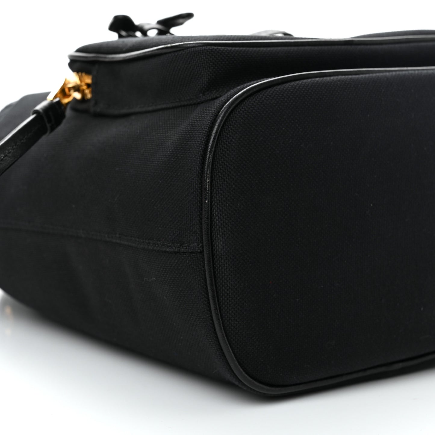 Jacquard Logo Mini Bucket Crossbody Bag Black