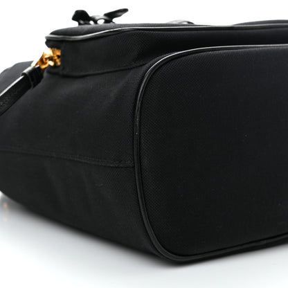 Prada Jacquard Logo Mini Bucket Crossbody Bag Black 11 of 15