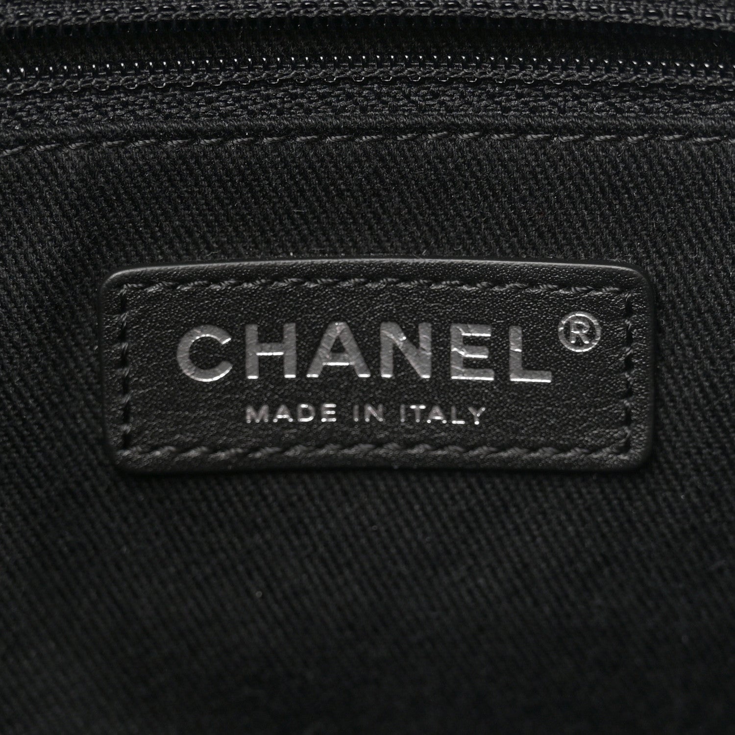 Chanel Canvas Small Double Face Tote Black 6 of 13