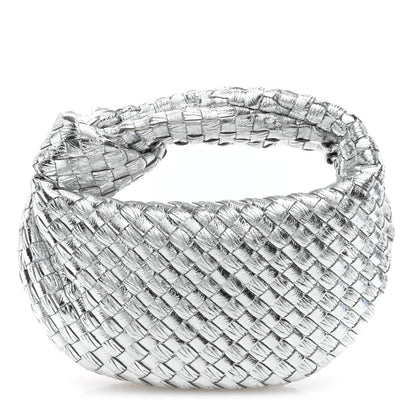 Bottega Veneta Metallic Nappa Intrecciato Mini Jodie Silver 1 of 11