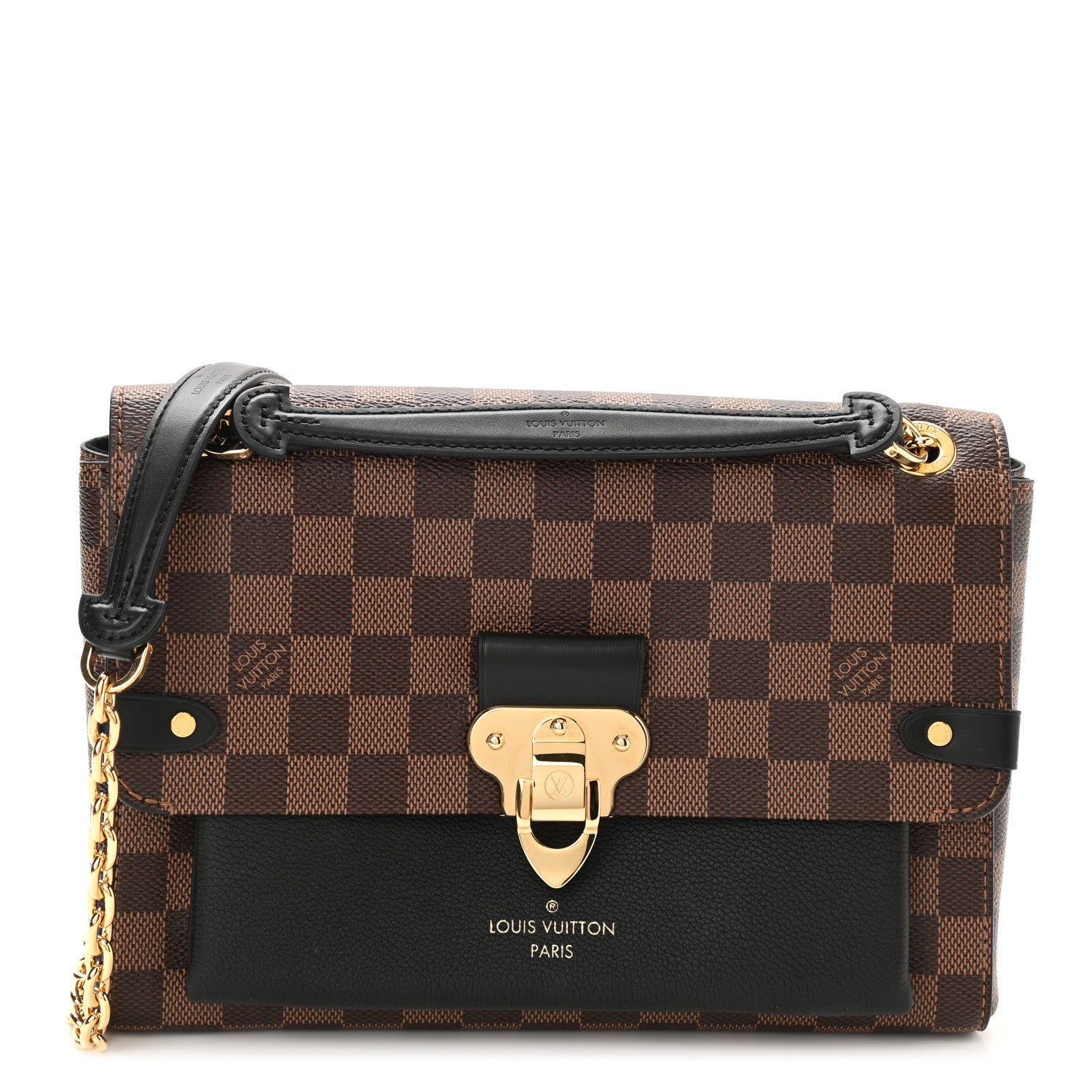Louis Vuitton Damier Ebene Vavin PM Black 1 of 7