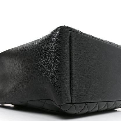 Chanel Caviar Quilted Grand Shopping Tote GST Black 8 of 9