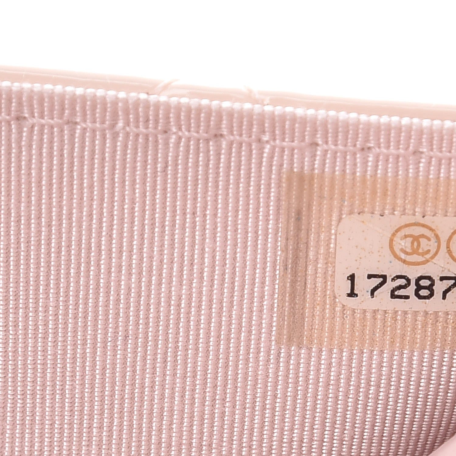 Chanel Patent Quilted Wallet On Chain WOC Light Pink 8 of 10