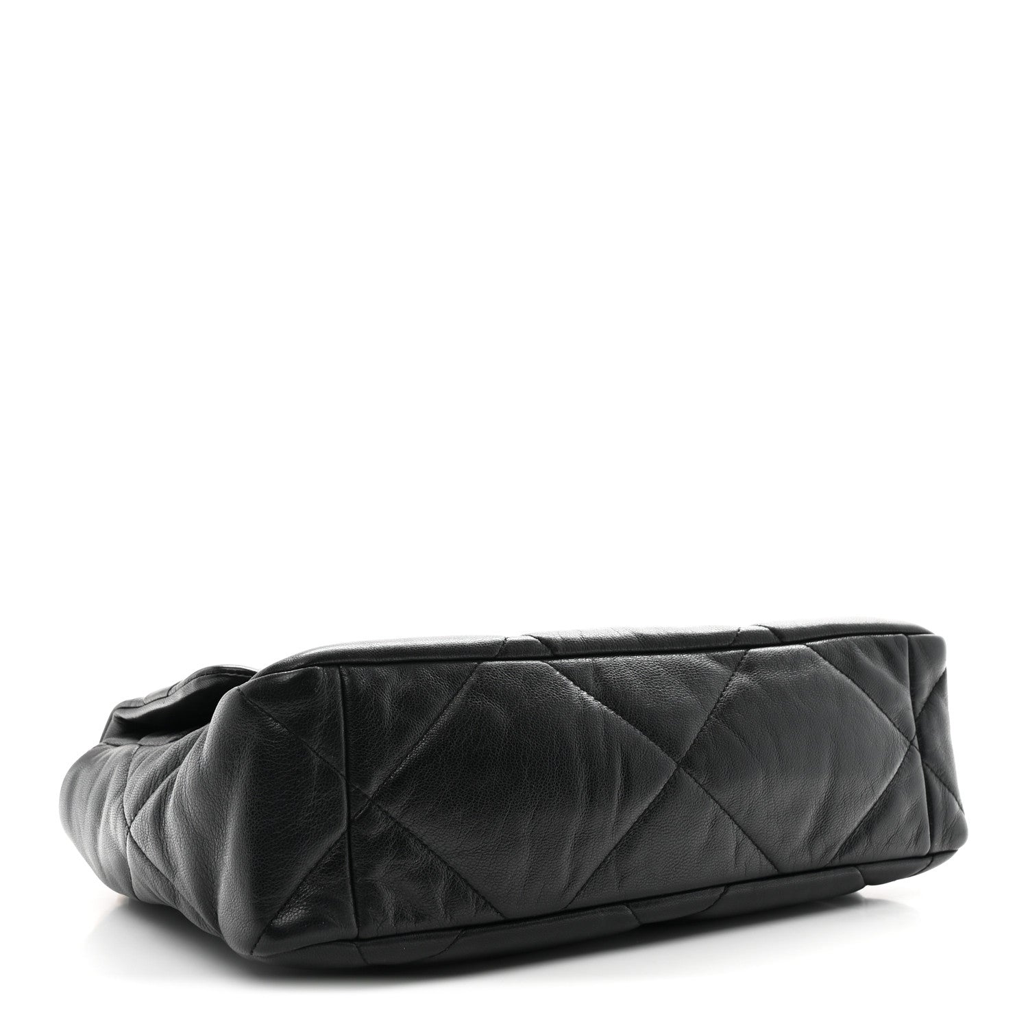 Chanel Goatskin Quilted Large Chanel 19 Flap Black 7 of 19