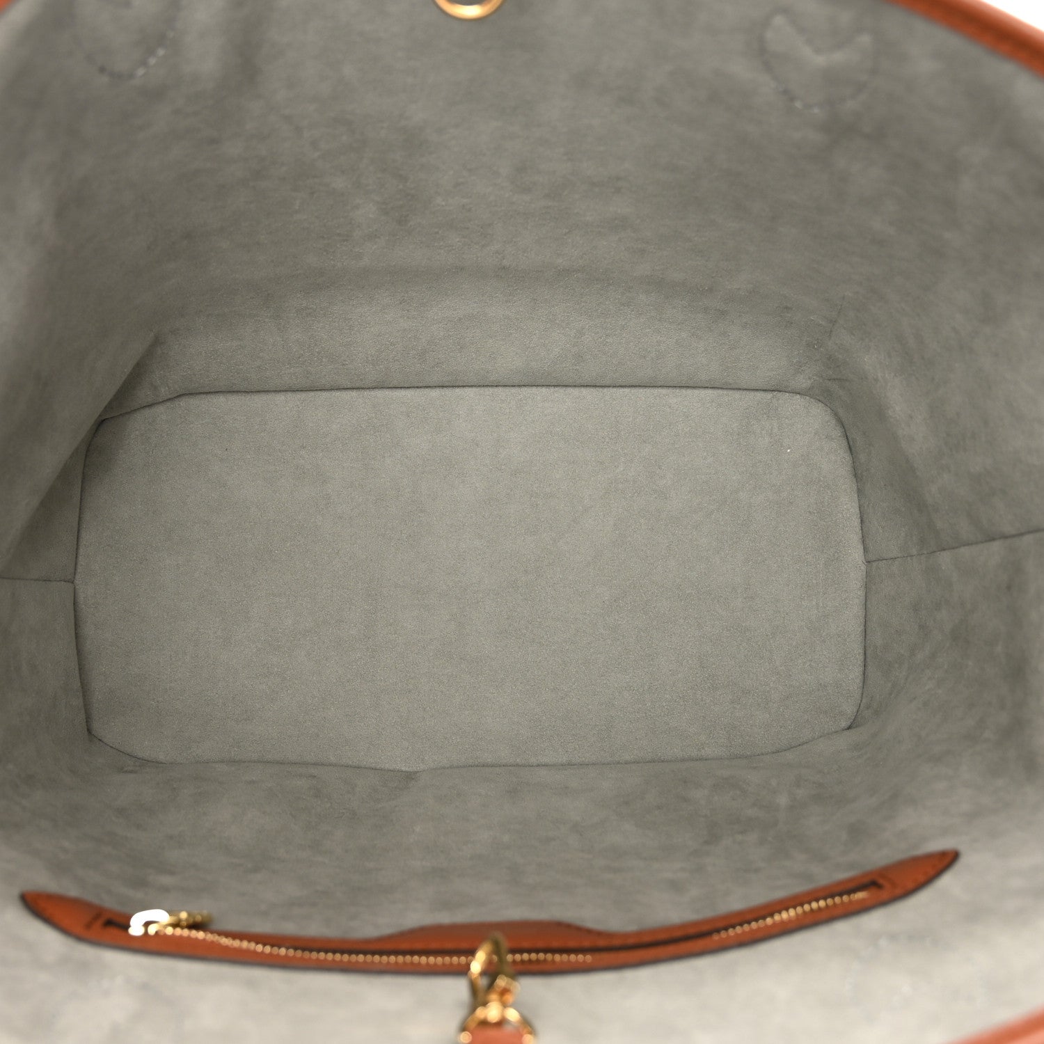 Louis Vuitton Metallic Monogram LV Garden Neverfull MM Silver 6 of 9