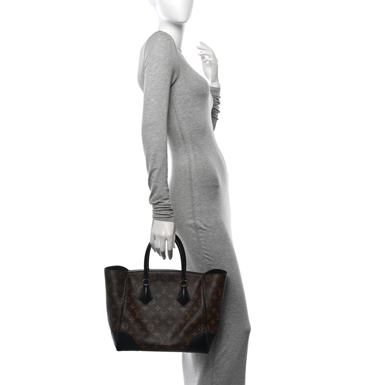 Louis Vuitton Monogram Phenix MM Black 2 of 14
