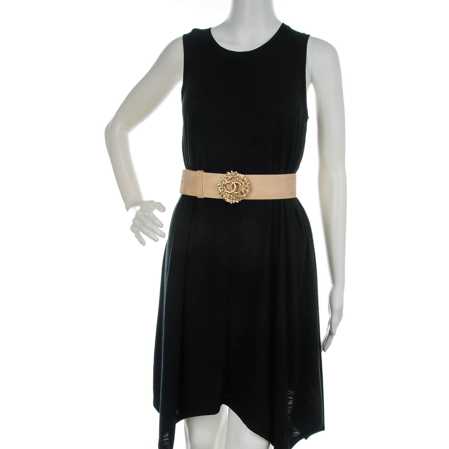 Suede CC Belt 85 34 Beige Clair