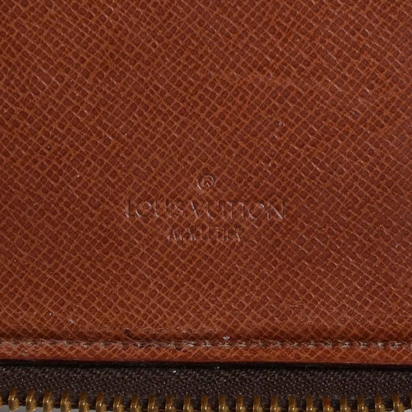 Monogram Zippy Agenda Wallet