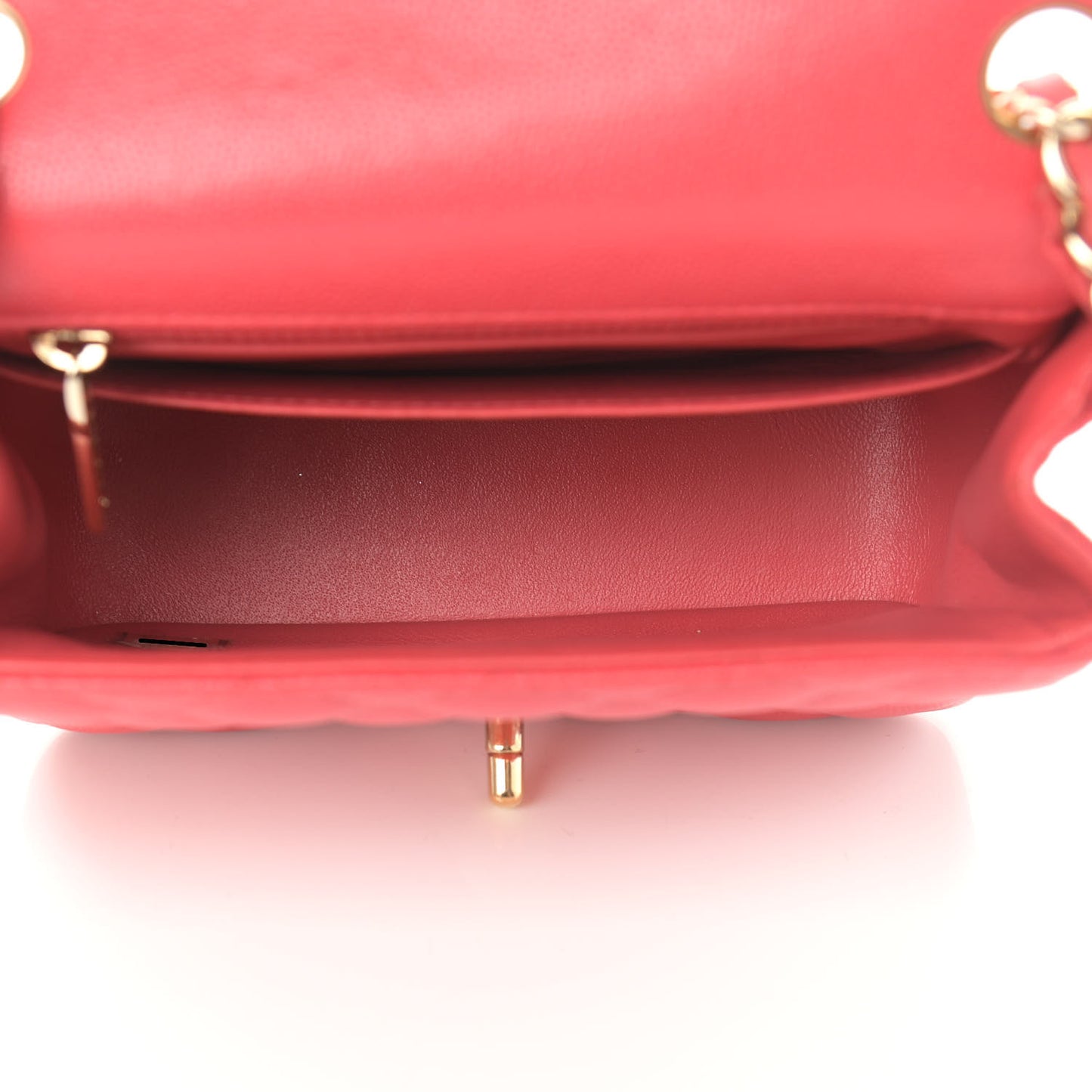 Caviar Quilted Mini Square Flap Pink