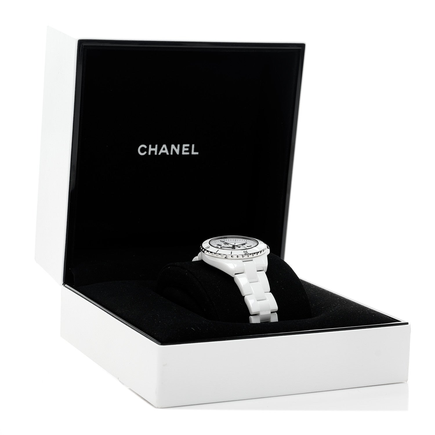 Chanel Stainless Steel Ceramic 33mm J12 Quartz Watch White 5 of 5
