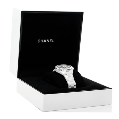Chanel Stainless Steel Ceramic 33mm J12 Quartz Watch White 5 of 5