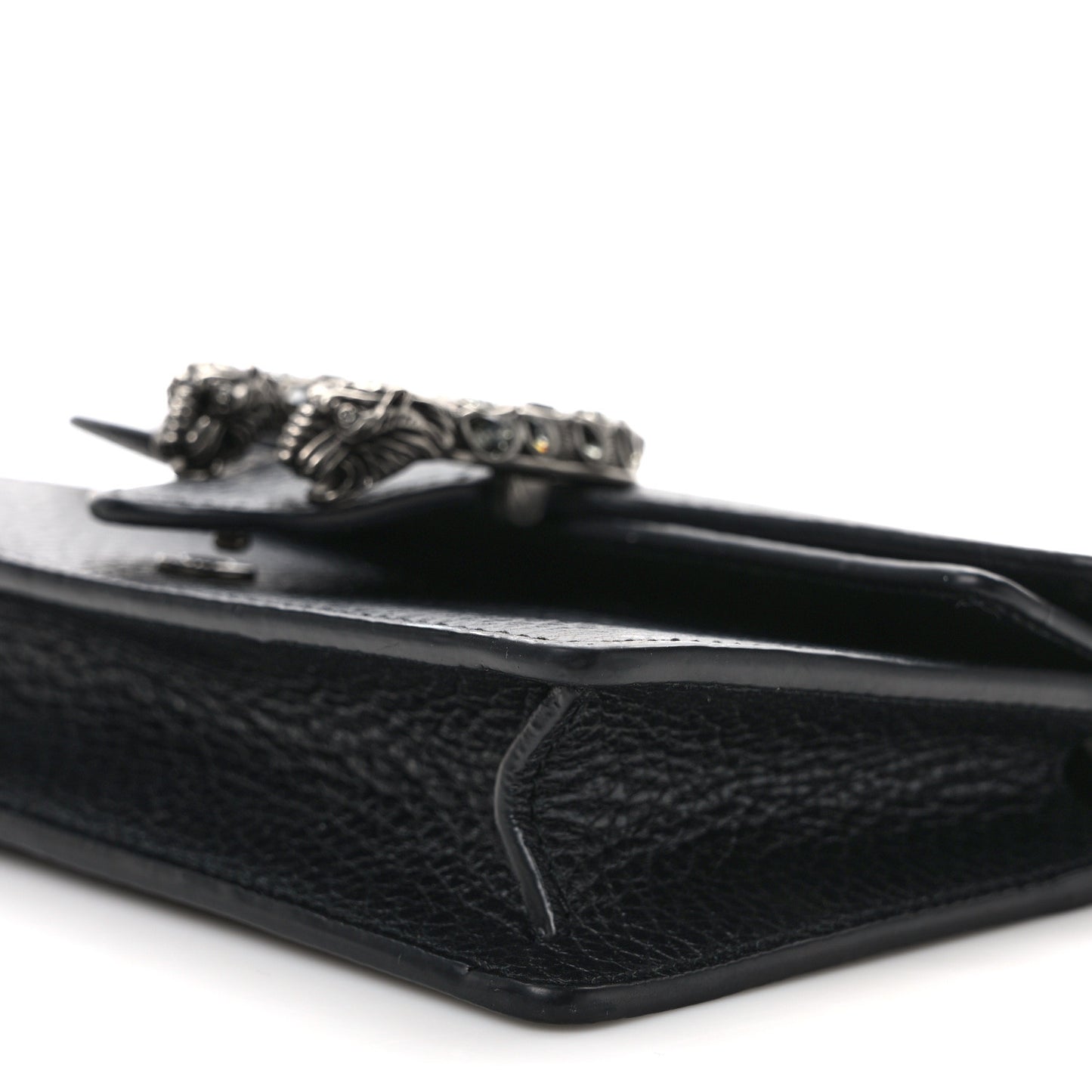 Calfskin Super Mini Dionysus Shoulder Bag Black