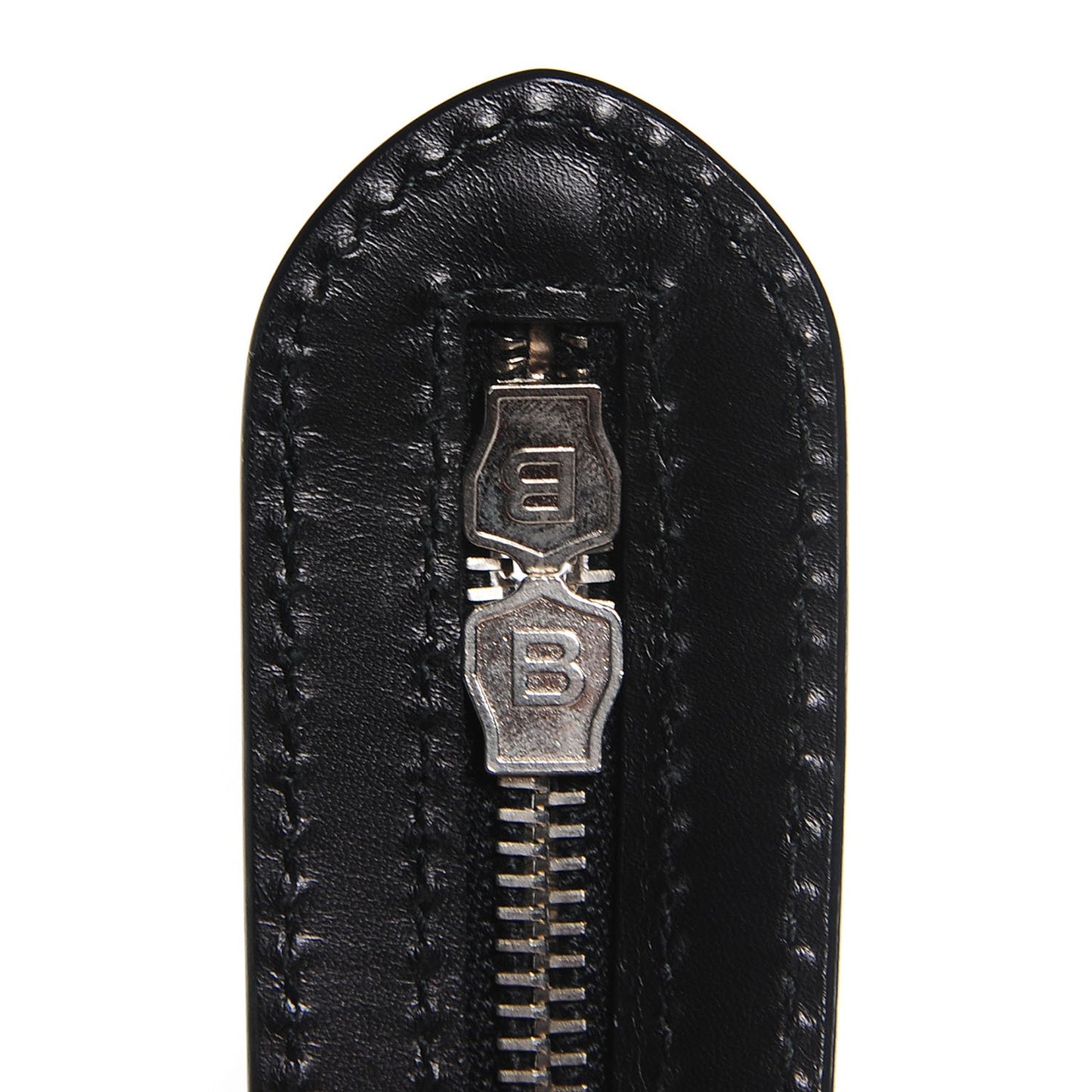 Smooth Calfskin Metallic Patent Giant 12 Silver Hardware City Black Gris
