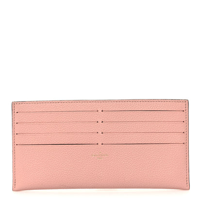 Louis Vuitton Calfskin Felicie Card Holder Insert Rose Ballerine 1 of 9