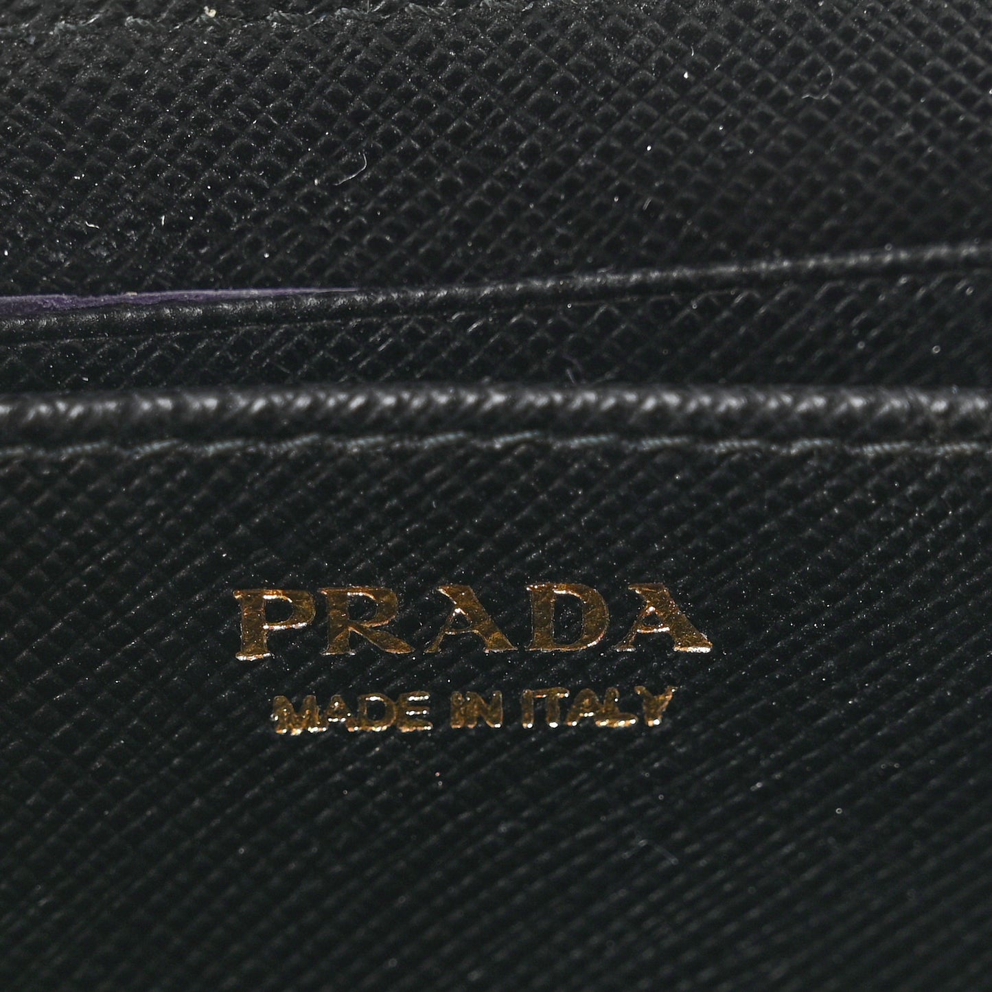 Saffiano Wallet With Strap Black
