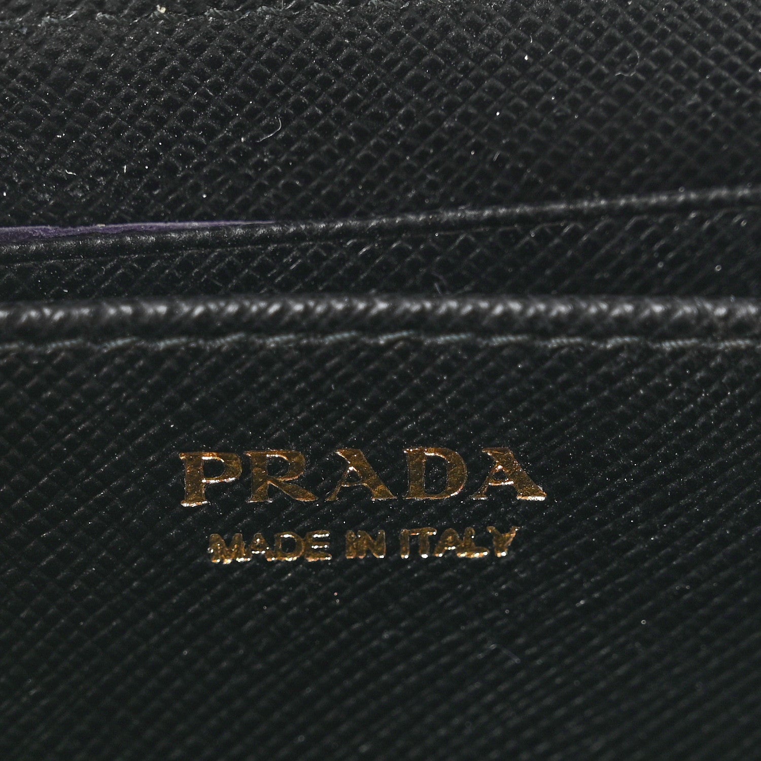 Prada Saffiano Wallet With Strap Black 7 of 7