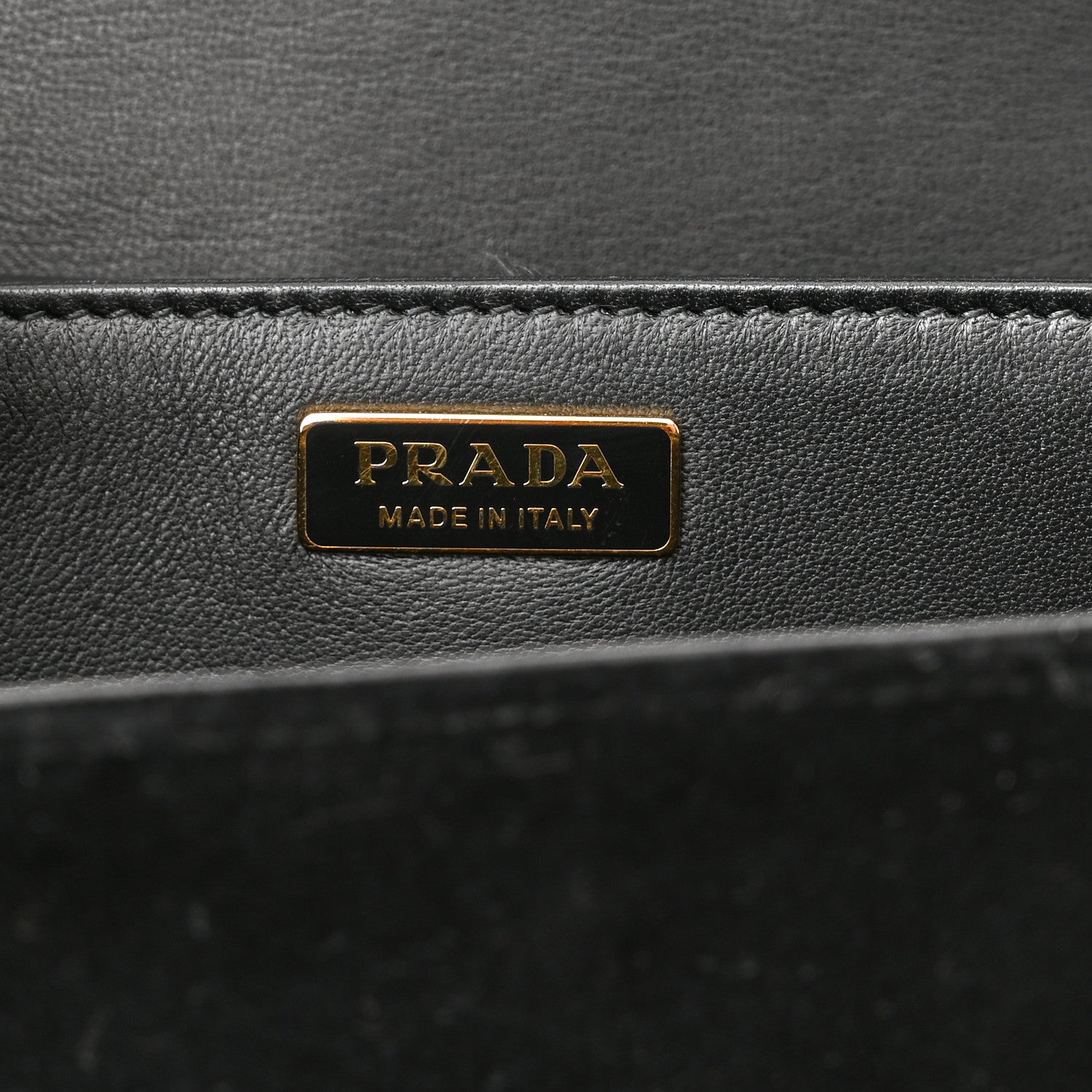Prada Velvet City Calfskin Cahier Bag Black 6 of 9