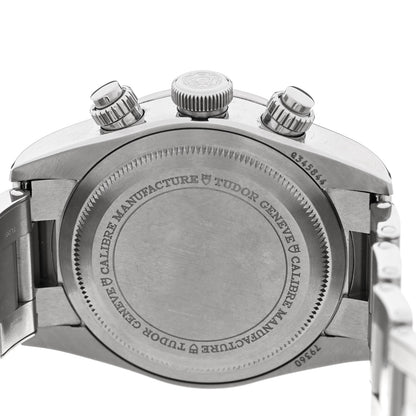 TUDOR Stainless Steel 41mm Black Bay Chronograph Panda Automatic Watch White 79360N 4 of 5