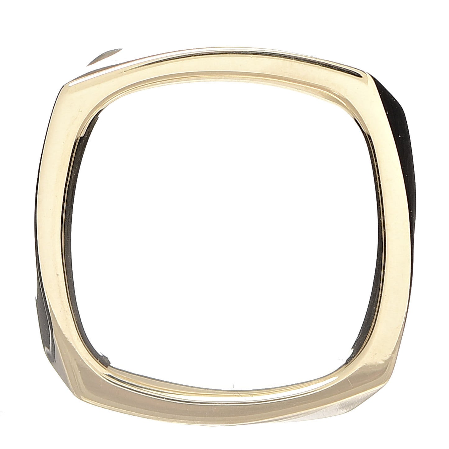 18K Yellow Gold Frank Gehry Torque Ring 54 6.75