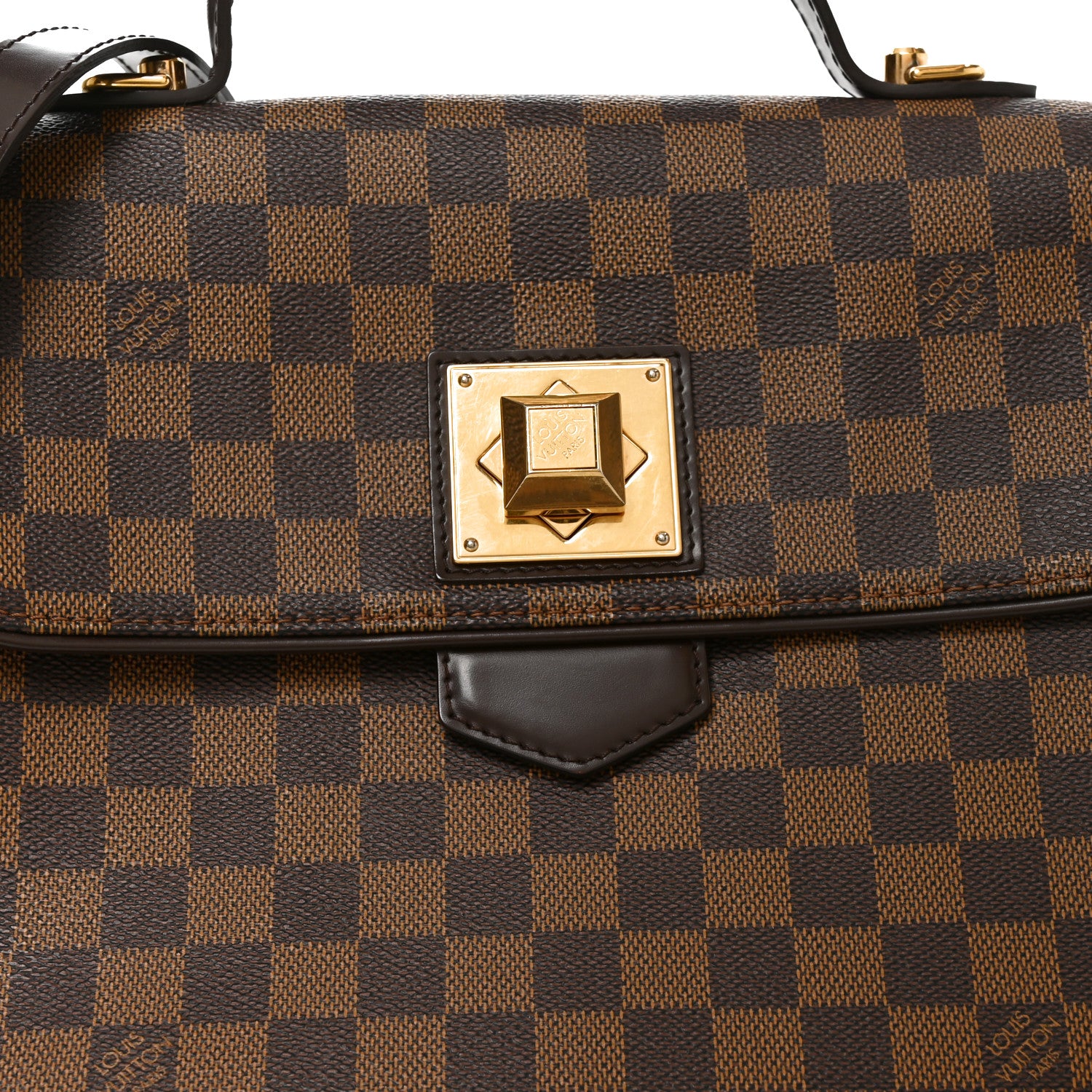Louis Vuitton Damier Ebene Bergamo MM 6 of 8