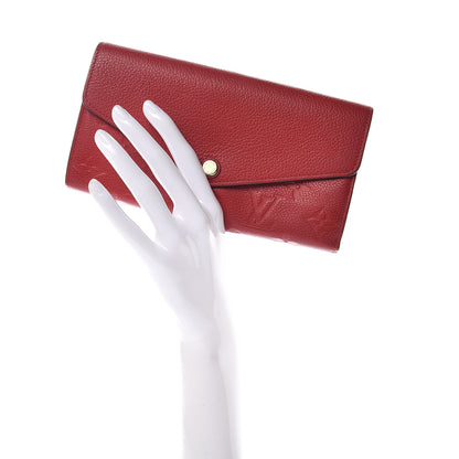 Louis Vuitton Empreinte Sarah Wallet NM Cherry 2 of 10
