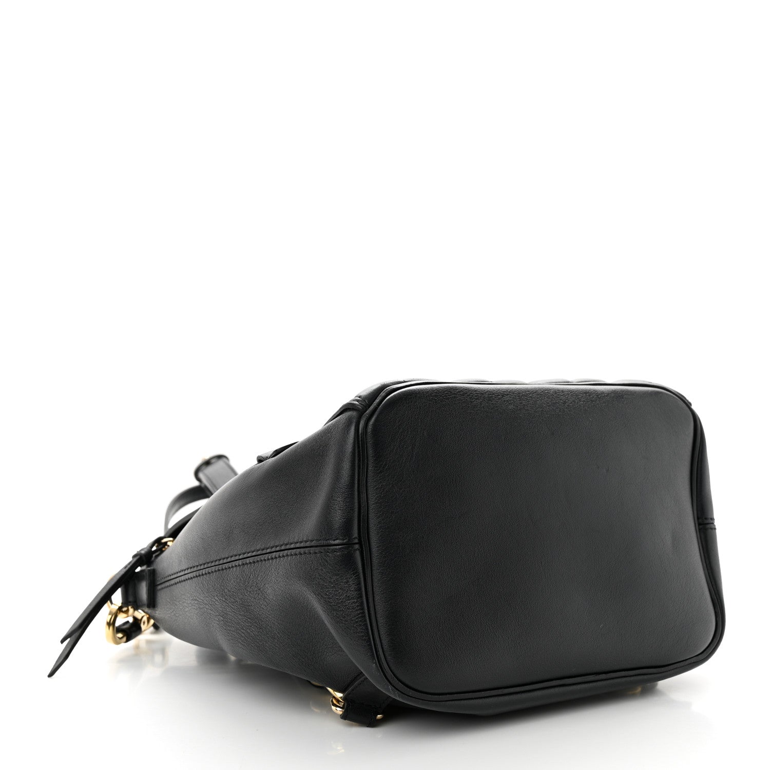 Chloe Calfskin Quilted Medium Faye Backpack Black 4 of 10