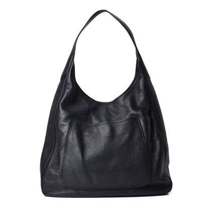 Prada Vitello Daino Medium Pocket Hobo Bag Black 1 of 6