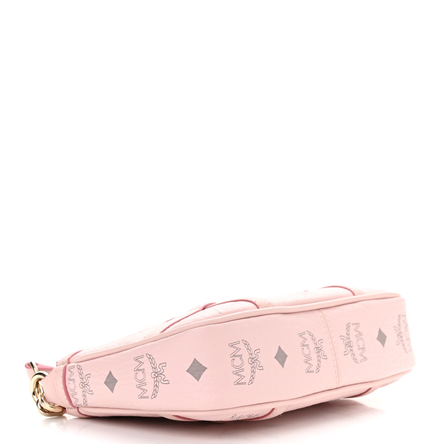 Visetos Nappa Mini Delmy Chain Shoulder Bag Powder Pink