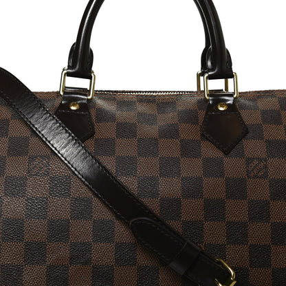 Louis Vuitton Damier Ebene Speedy Bandouliere 30 8 of 10