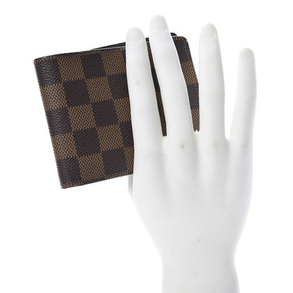 Louis Vuitton Damier Ebene Slender Wallet 2 of 10