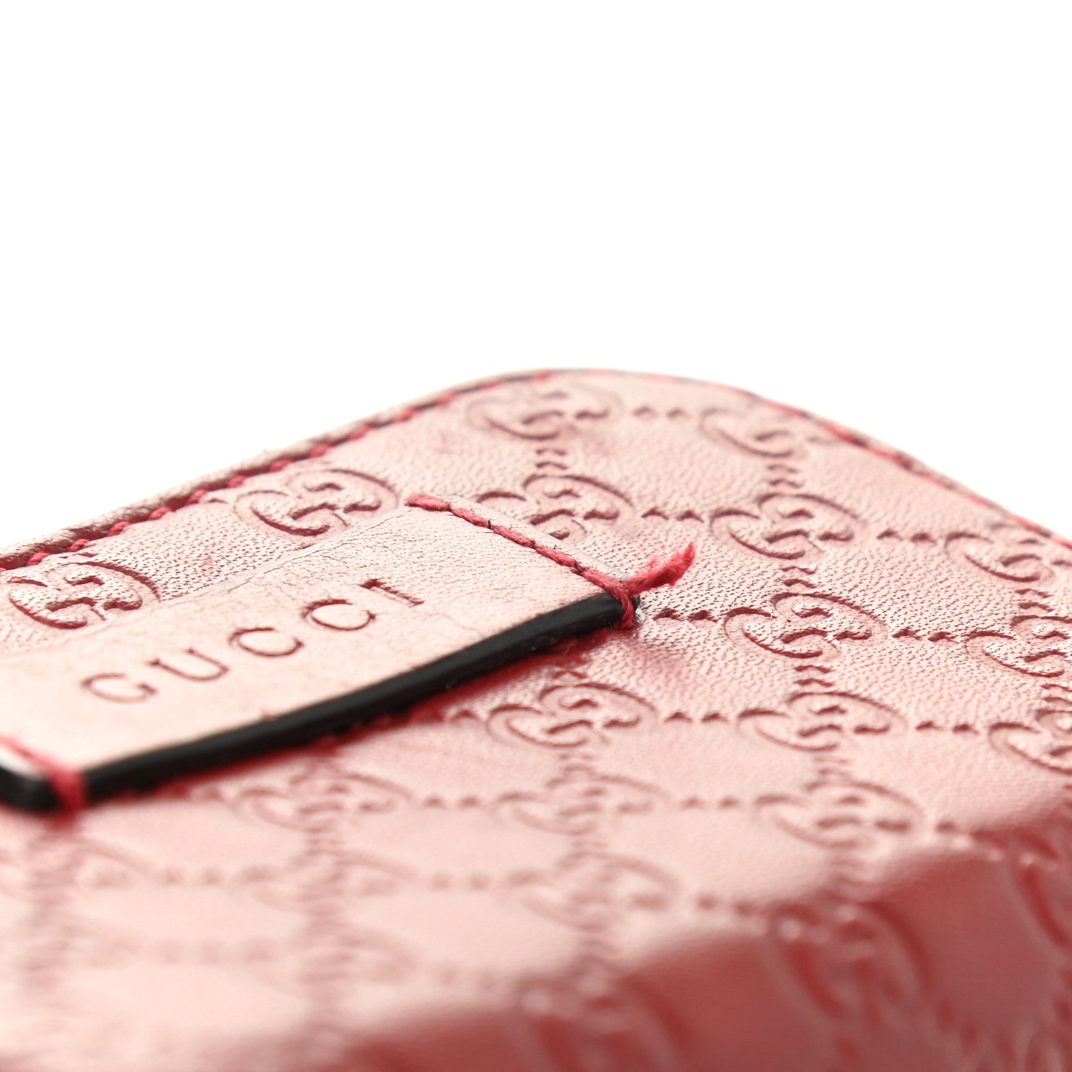 Gucci Microguccissima Zip Around Card Case Red 11 of 11