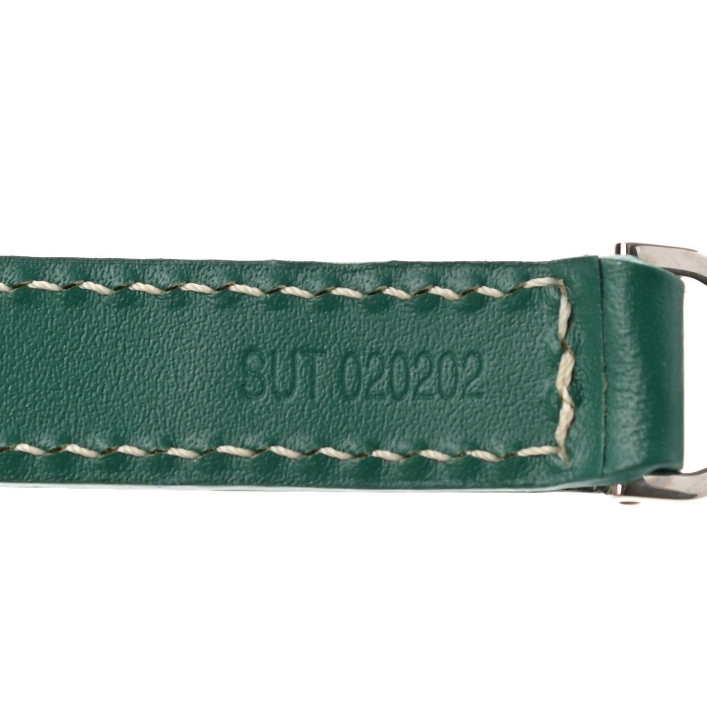 Calfskin Adjustable Shoulder Strap Green