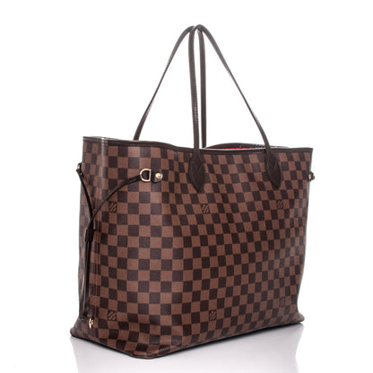 Louis Vuitton Damier Ebene Neverfull GM 3 of 9