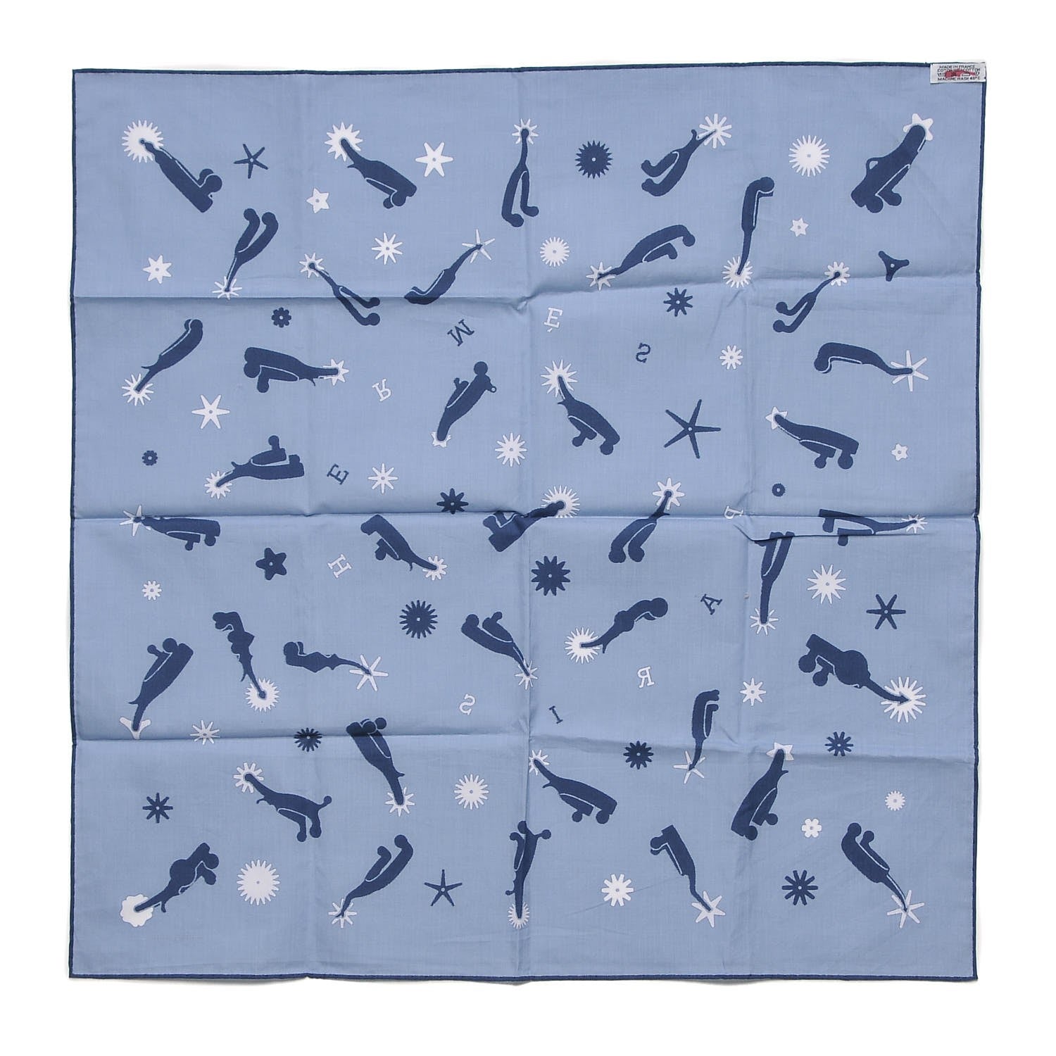 Hermes Cotton Bandana Scarf 55 3 of 5