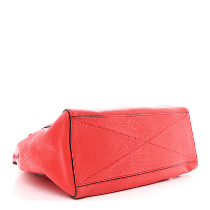 Marc Jacobs Pebbled Calfskin Gotham Bauletto Satchel Red 4 of 11