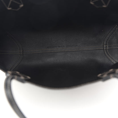 Gucci GG Supreme Monogram Small Reversible Tote Beige Black 9 of 20