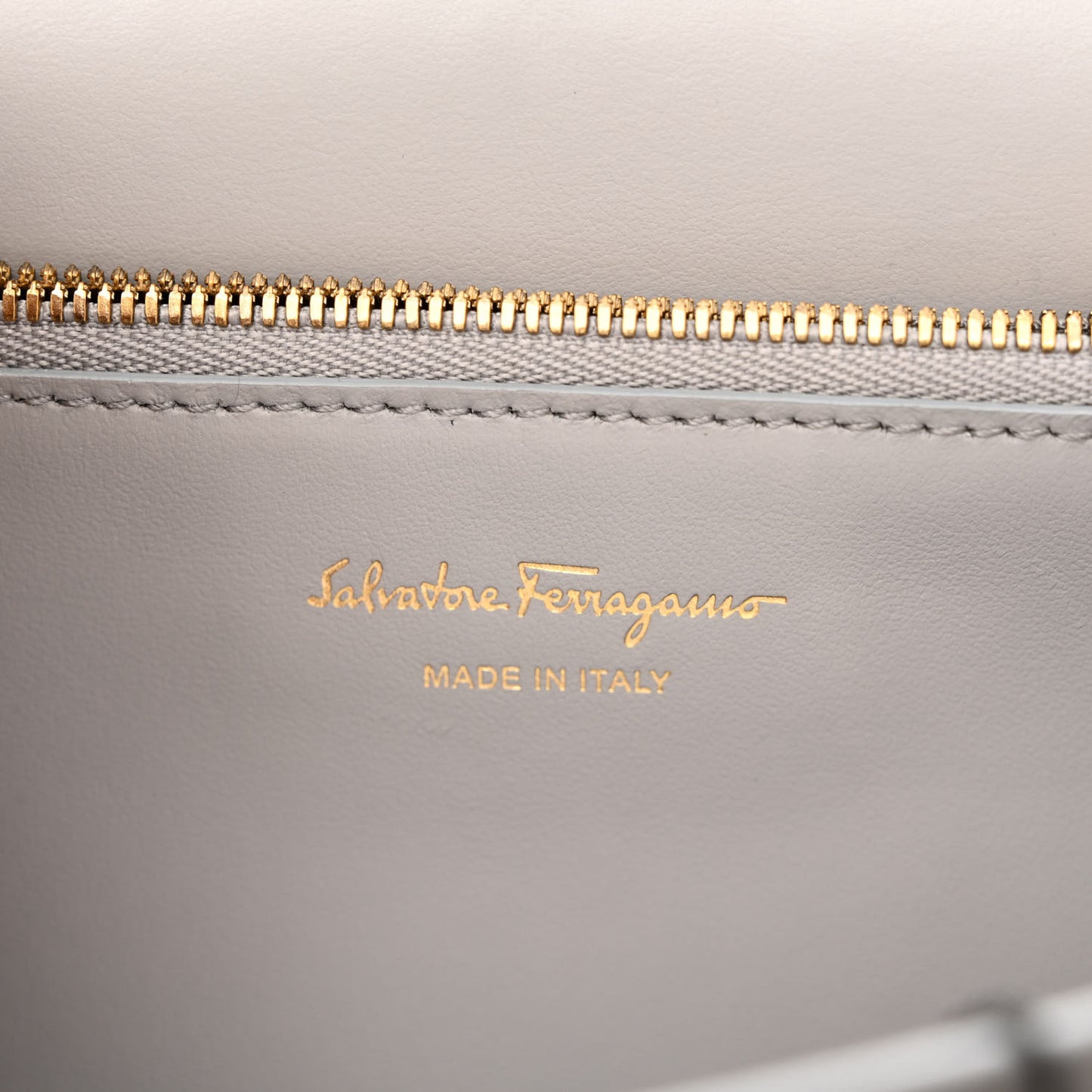 Calfskin Joanne Crossbody Pale Grey
