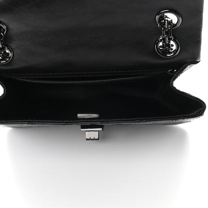 Chanel Aged Calfskin Quilted 2.55 Reissue Mini Flap So Black 5 of 9