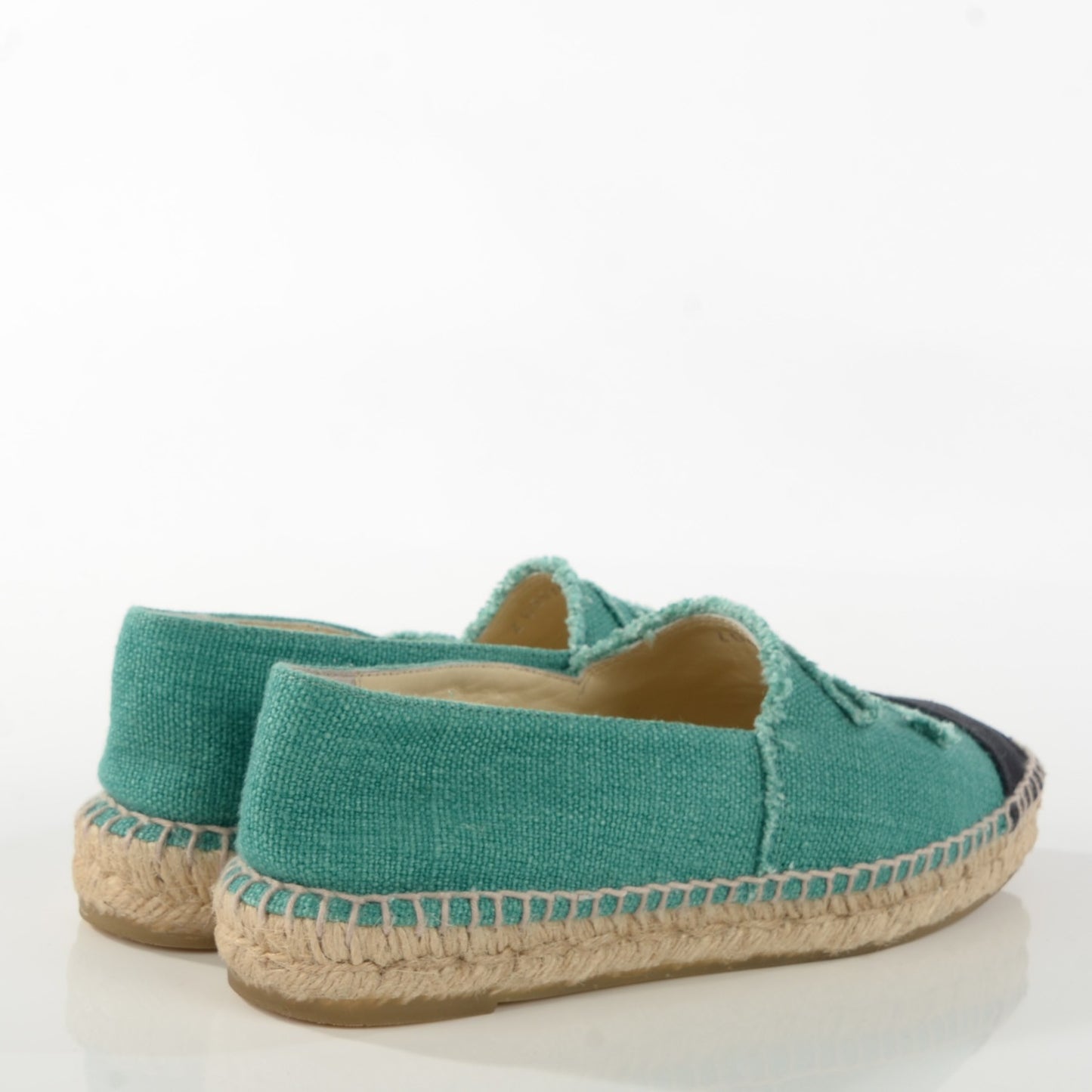 Toile CC Espadrilles 38 Green Black