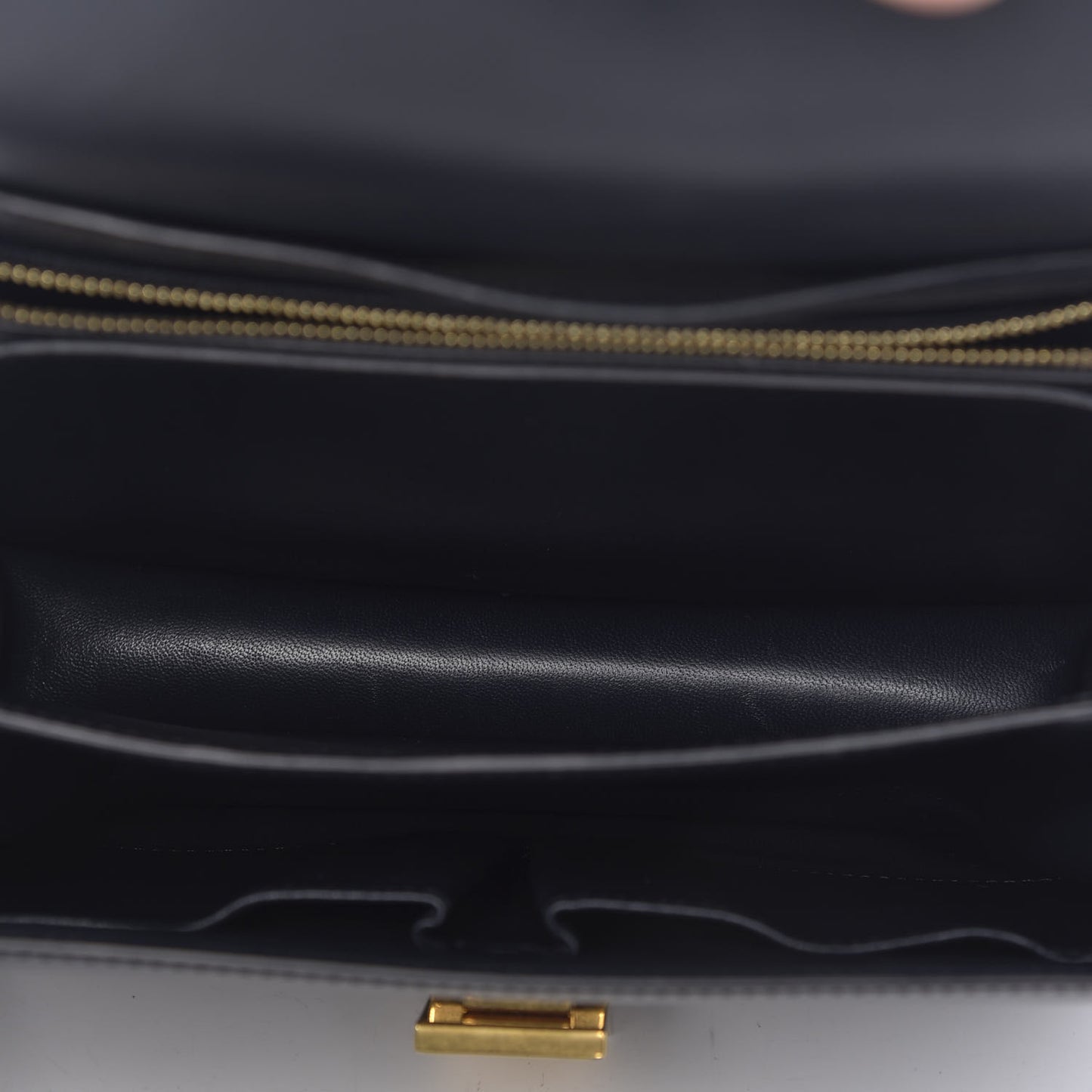 Box Calfskin Medium Classic Box Flap Bag Navy
