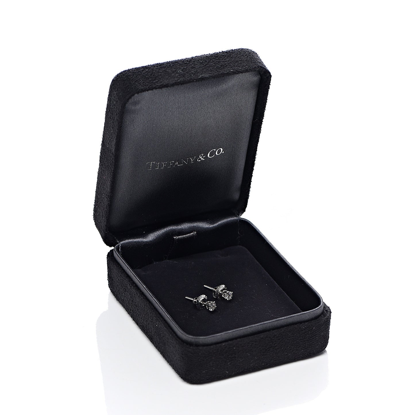 Platinum Diamond .22ctw Solitaire Earrings