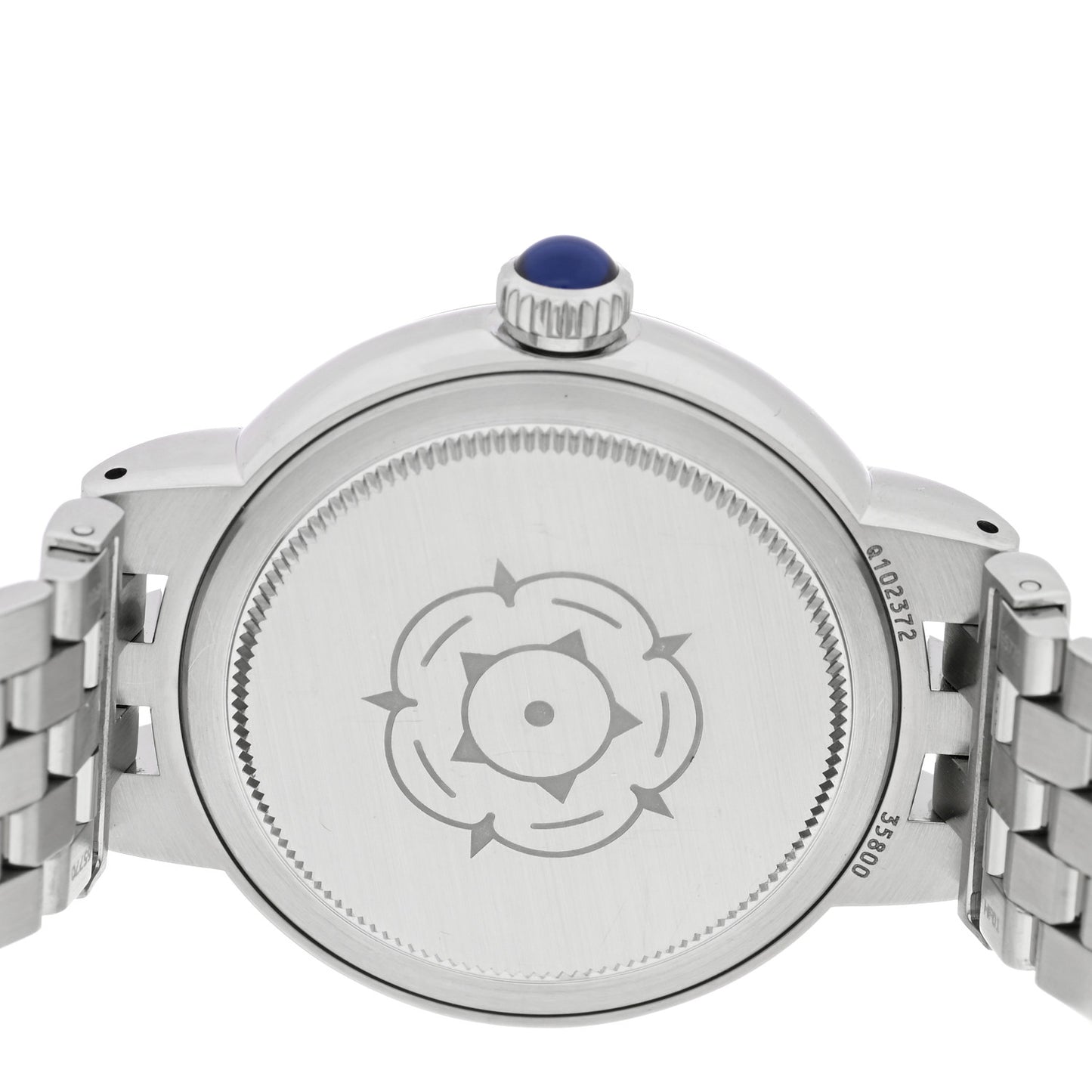 Stainless Steel 33mm Clair De Rose Automatic Watch White 35800