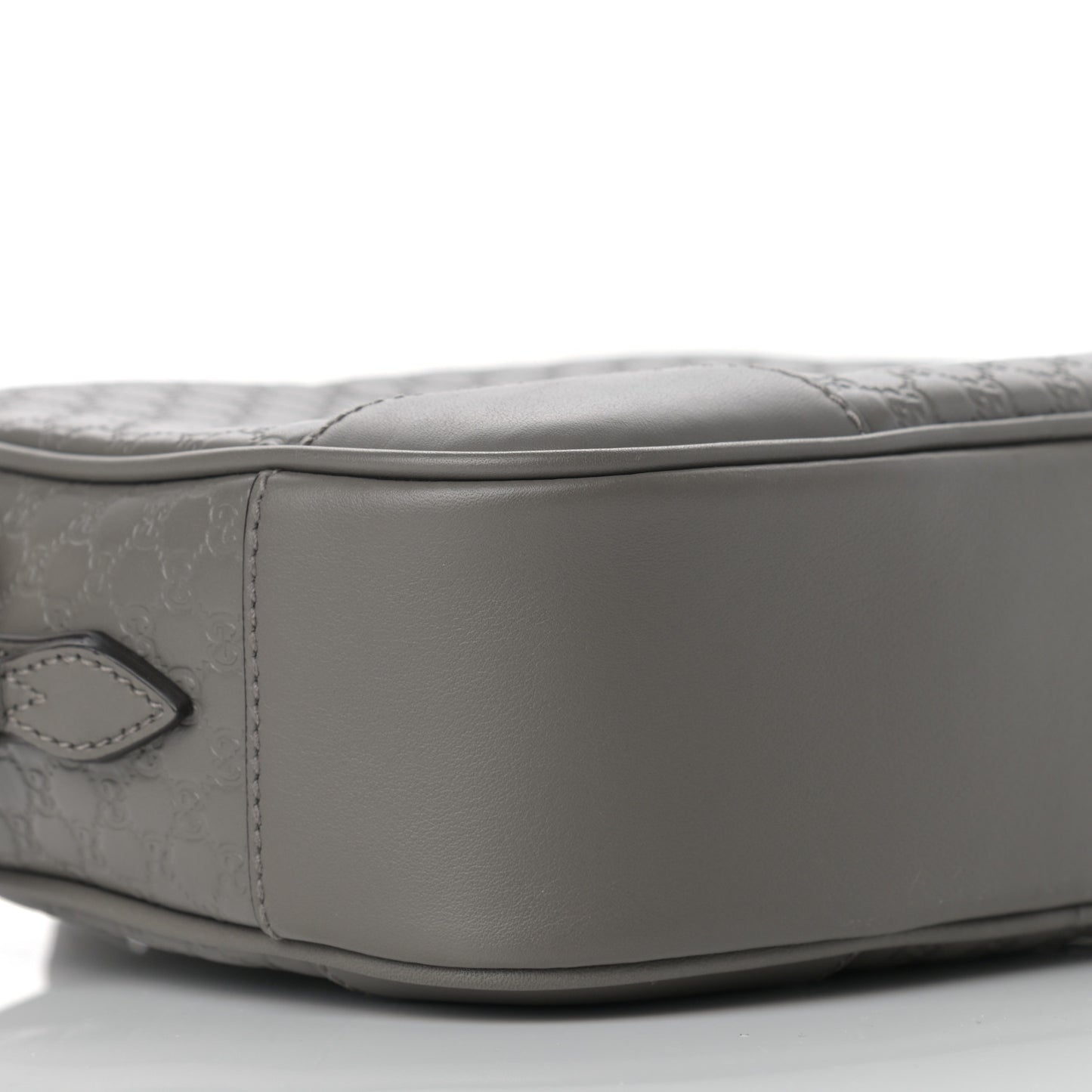 Microguccissima Mini Bree Messenger Bag Grey
