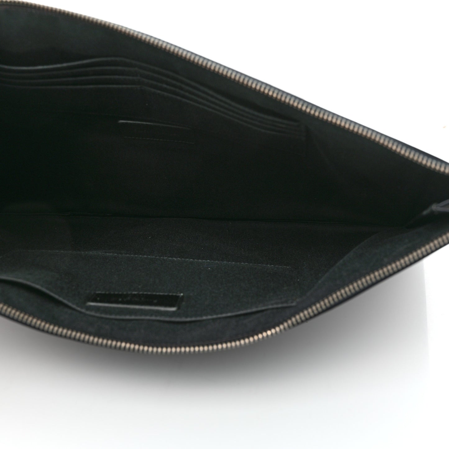 Grain De Poudre Zipped Document Holder Deep Marine