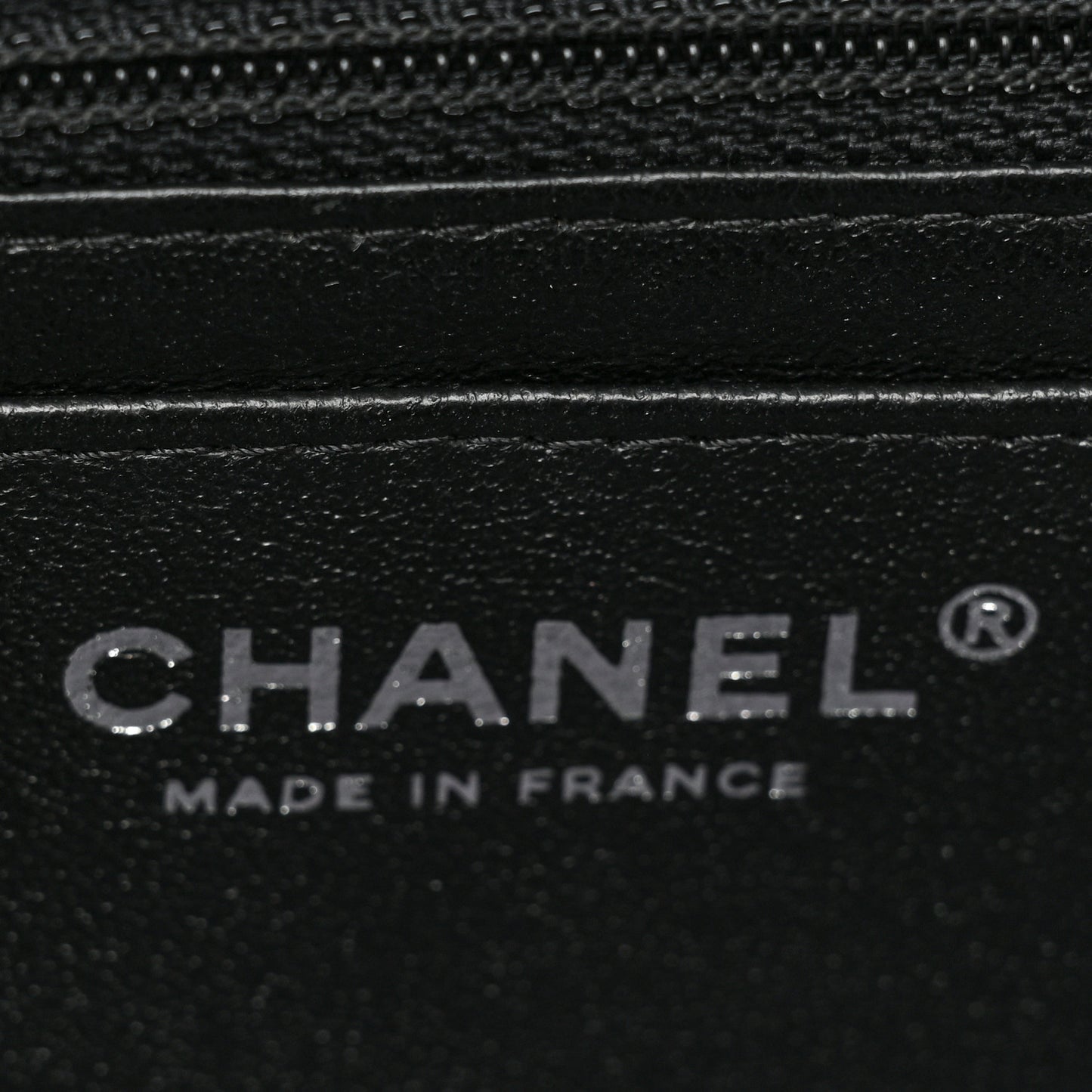 Lambskin Quilted Mini Rectangular Flap Black