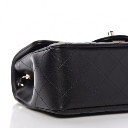 Chanel Lambskin Quilted Mini Rectangular Flap Black 6 of 11