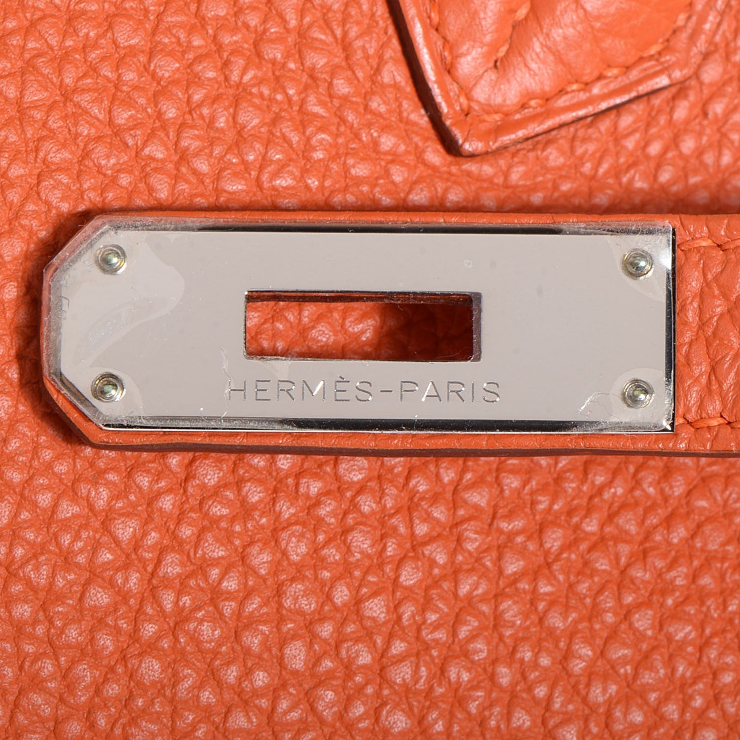 Hermes Togo Birkin 35 Orange 16 of 24