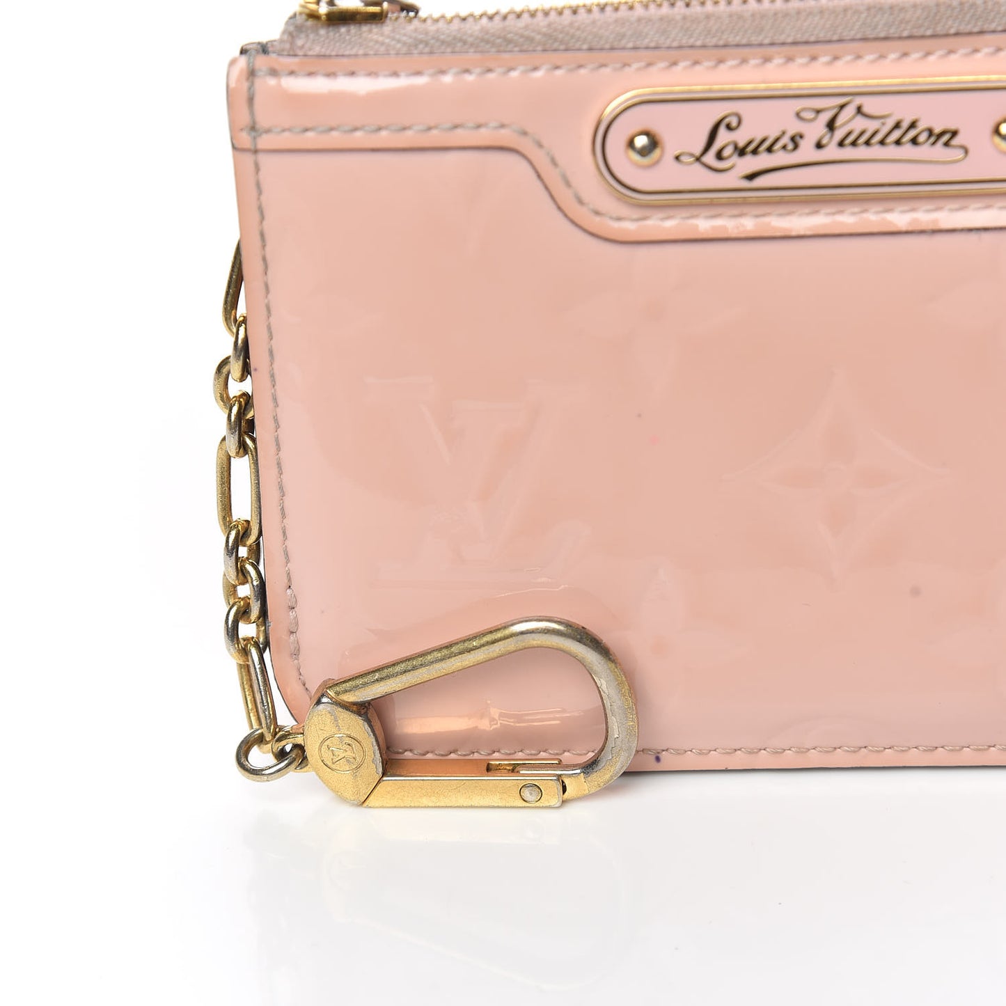 Vernis Key Pouch Rose Ballerine