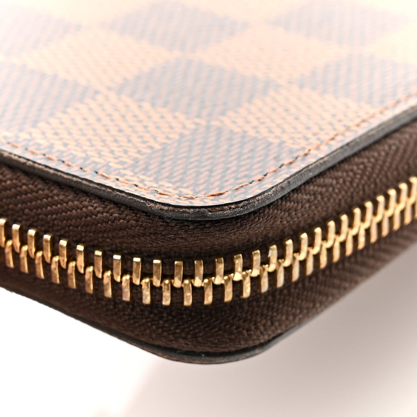 Damier Ebene Clemence Wallet Cherry