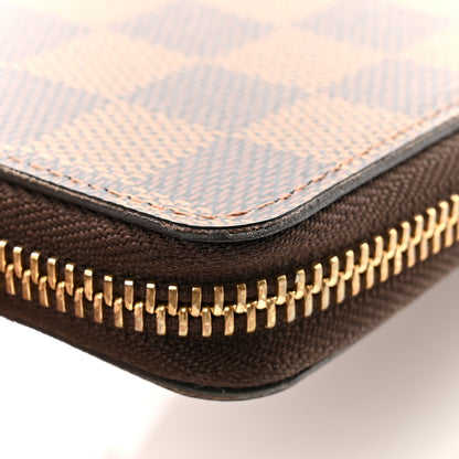 Louis Vuitton Damier Ebene Clemence Wallet Cherry 7 of 7